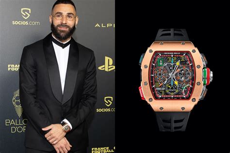 karim benzema watches.